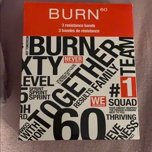 Burn 60 resistance bands